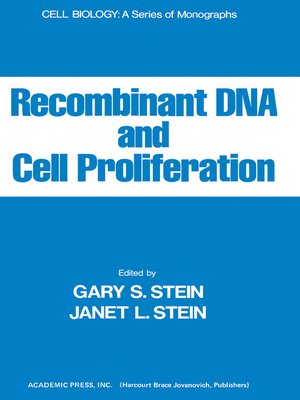 cover image of Recombinant DNA and Cell Proliferation